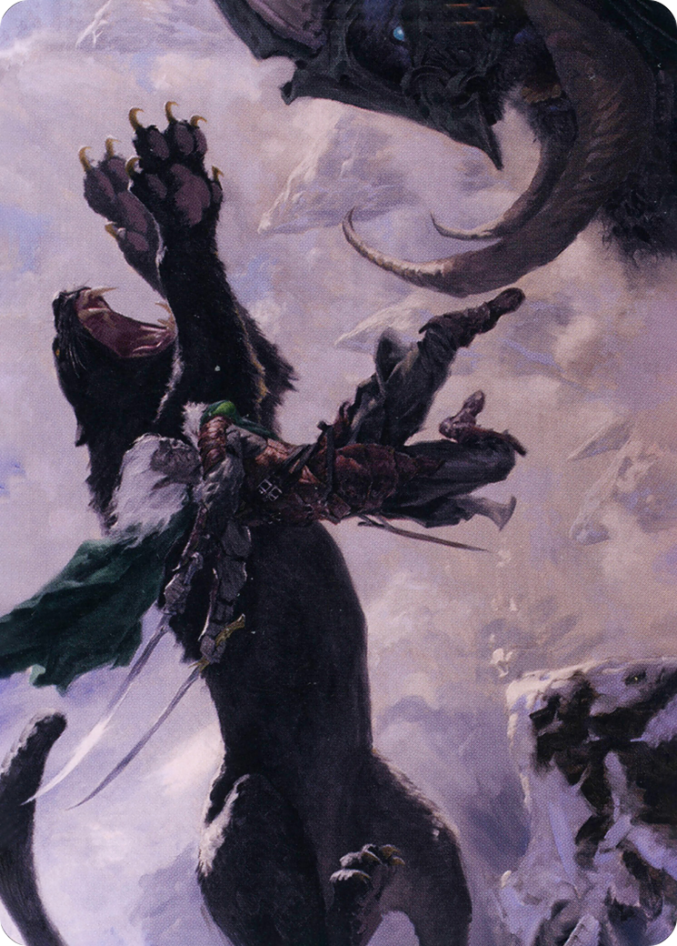 Drizzt Do'Urden // Drizzt Do'Urden (AAFR-052) - Adventures in the Forgotten Realms Art Series (Borderless) Foil - Premium MTG Single from Wizards of the Coast - Just $0! Shop now at Game Crave Tournament Store
