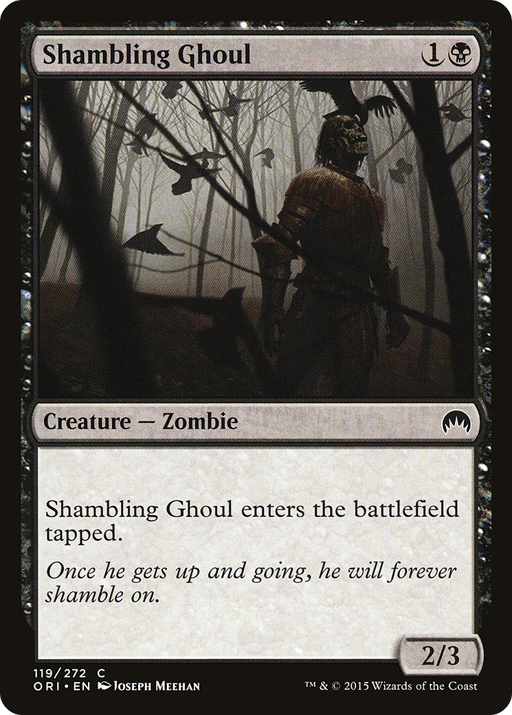 Shambling Ghoul (ORI-119) - Magic Origins Foil - Premium MTG Single from Wizards of the Coast - Just $0.08! Shop now at Game Crave Tournament Store