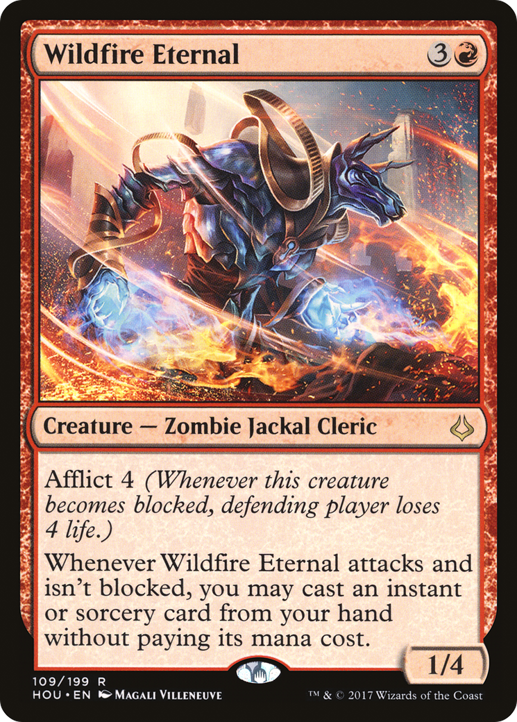Wildfire Eternal (HOU-109) - Hour of Devastation - Premium MTG Single from Wizards of the Coast - Just $0.08! Shop now at Game Crave Tournament Store