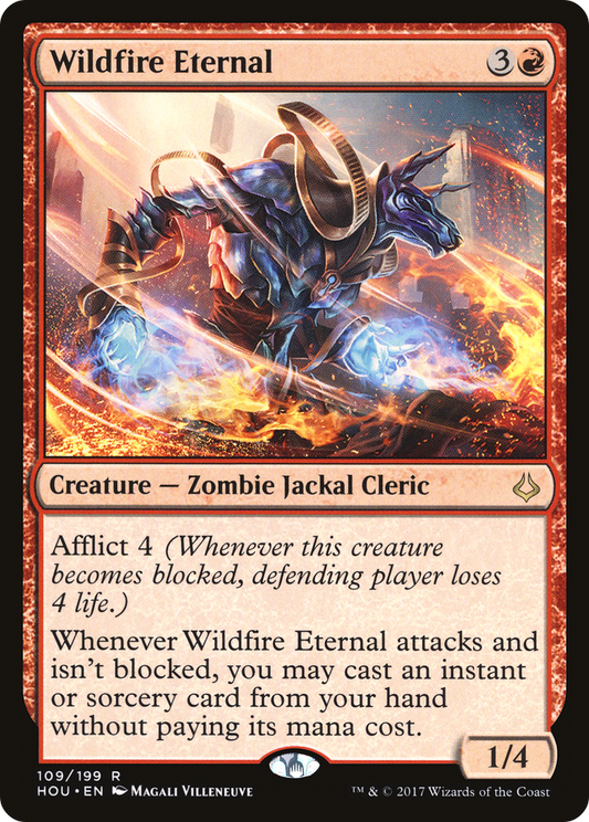 Wildfire Eternal (HOU-109) - Hour of Devastation - Premium MTG Single from Wizards of the Coast - Just $0.08! Shop now at Game Crave Tournament Store
