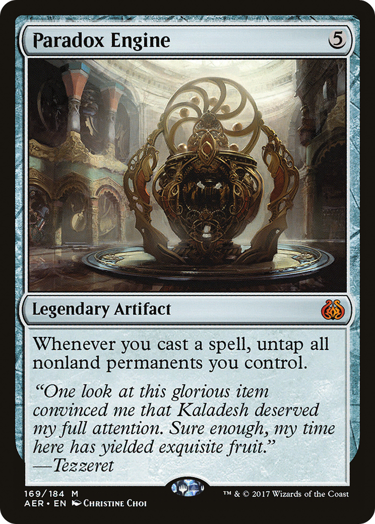 Paradox Engine (AER-169) - Aether Revolt - Premium MTG Single from Wizards of the Coast - Just $1.91! Shop now at Game Crave Tournament Store