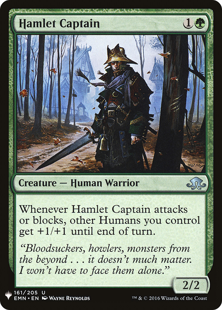 Hamlet Captain (MB1-1232) - Mystery Booster - Premium MTG Single from Wizards of the Coast - Just $0.08! Shop now at Game Crave Tournament Store