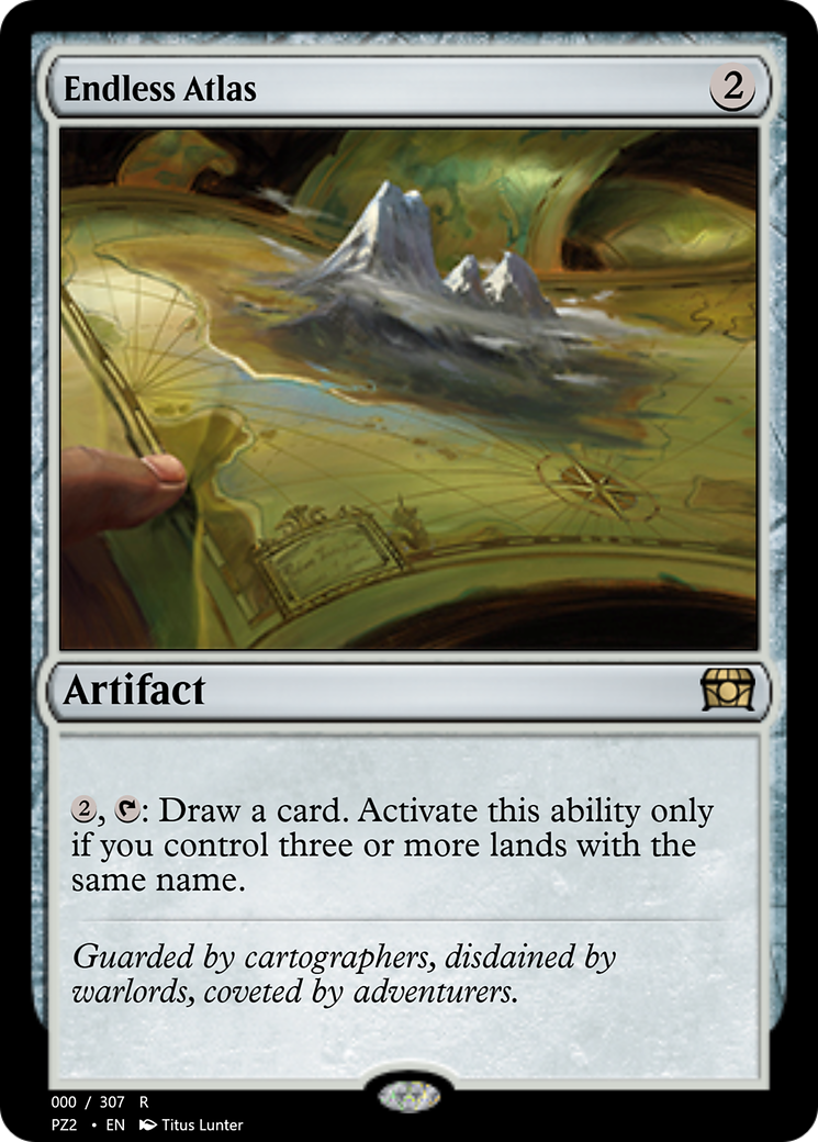 Endless Atlas (PZ2-70683) - Treasure Chest - Premium MTG Single from Wizards of the Coast - Just $0! Shop now at Game Crave Tournament Store