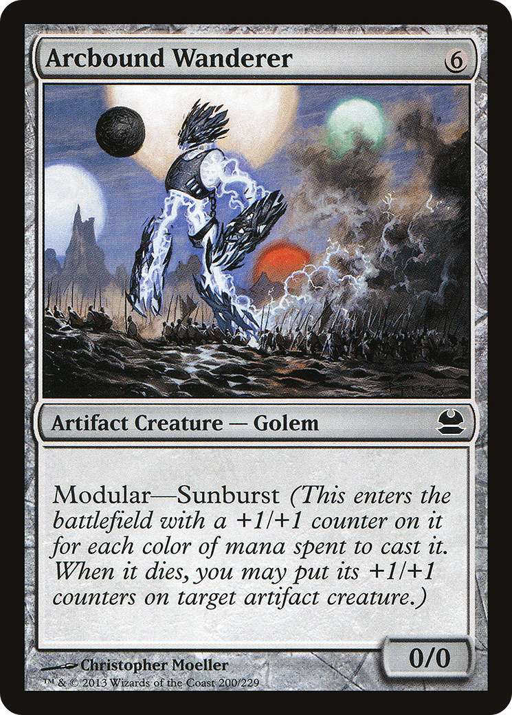 Arcbound Wanderer (MMA-200) - Modern Masters Foil - Premium MTG Single from Wizards of the Coast - Just $0.08! Shop now at Game Crave Tournament Store