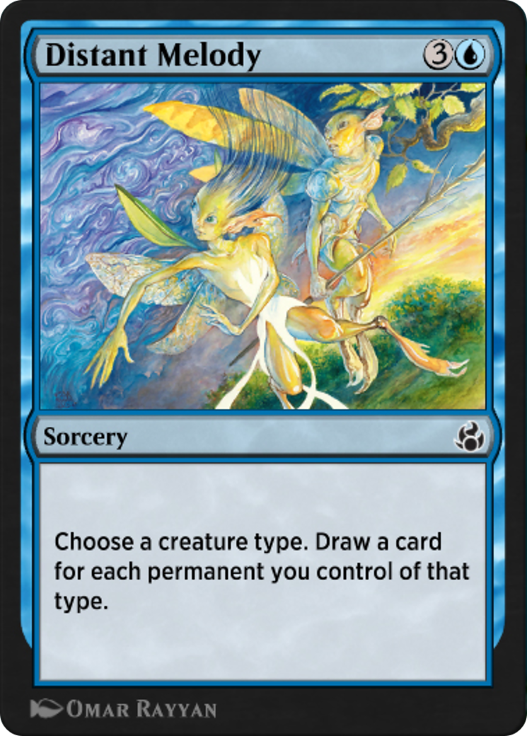 Distant Melody (HA1-005) - Historic Anthology 1 - Premium MTG Single from Wizards of the Coast - Just $0! Shop now at Game Crave Tournament Store