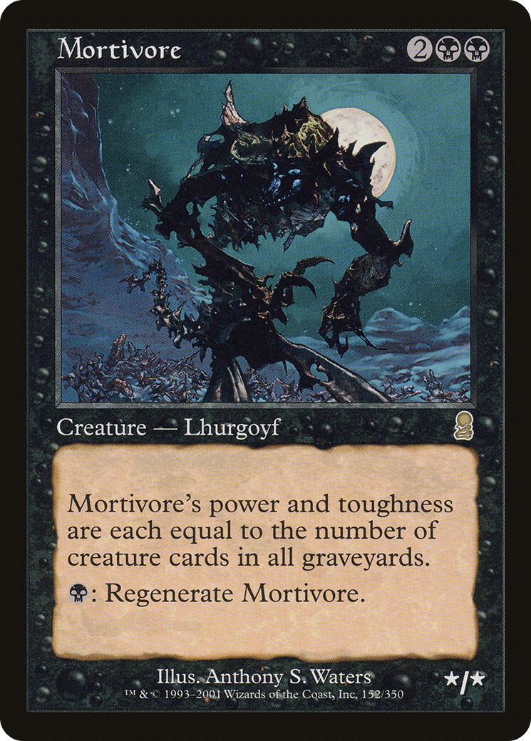 Mortivore (ODY-152) - Odyssey - Premium MTG Single from Wizards of the Coast - Just $0.63! Shop now at Game Crave Tournament Store
