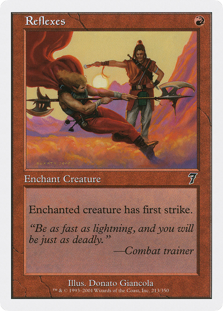 Reflexes (7ED-213) - Seventh Edition - Premium MTG Single from Wizards of the Coast - Just $0.08! Shop now at Game Crave Tournament Store