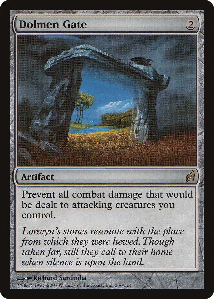 Dolmen Gate (LRW-256) - Lorwyn Foil - Premium MTG Single from Wizards of the Coast - Just $14.66! Shop now at Game Crave Tournament Store