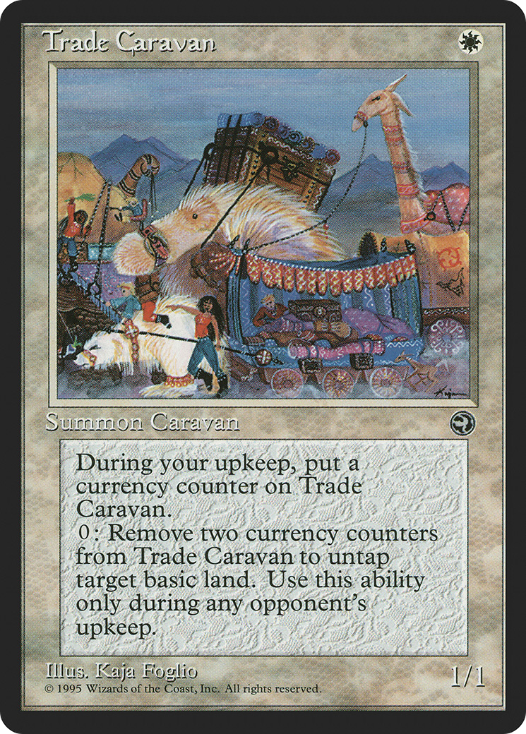 Trade Caravan (HML-19A) - Homelands - Premium MTG Single from Wizards of the Coast - Just $0.08! Shop now at Game Crave Tournament Store