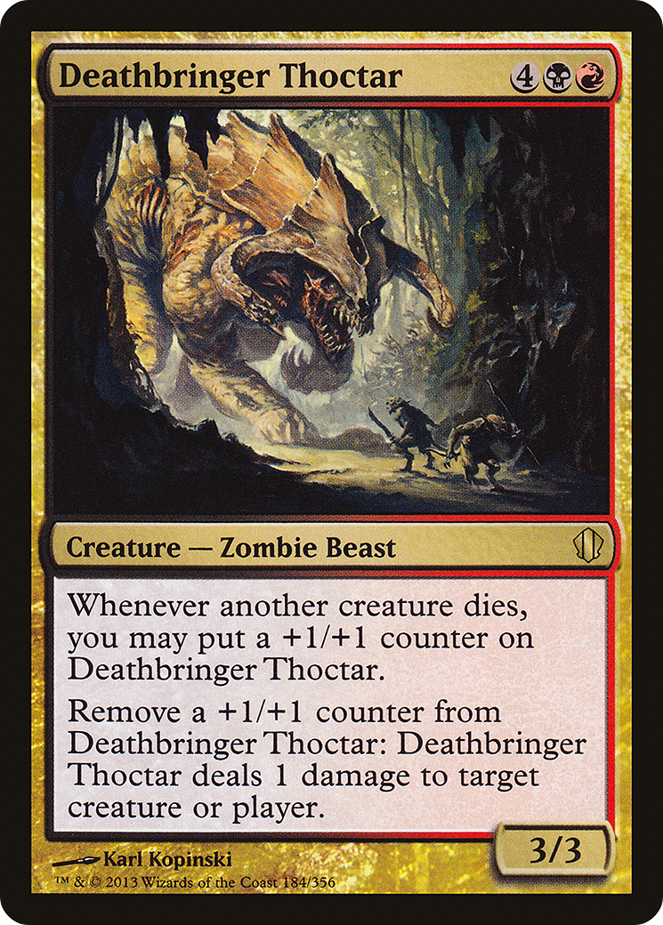 Deathbringer Thoctar (C13-184) - Commander 2013 - Premium MTG Single from Wizards of the Coast - Just $0.14! Shop now at Game Crave Tournament Store
