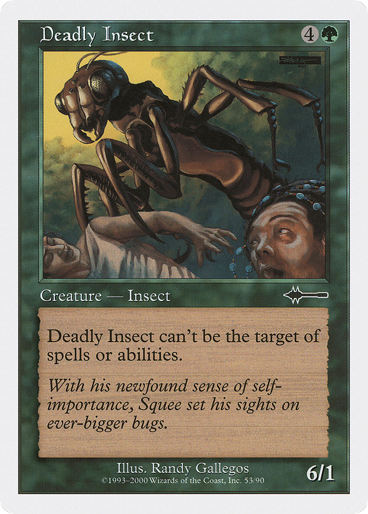 Deadly Insect (BTD-053) - Beatdown Box Set - Premium MTG Single from Wizards of the Coast - Just $0.08! Shop now at Game Crave Tournament Store