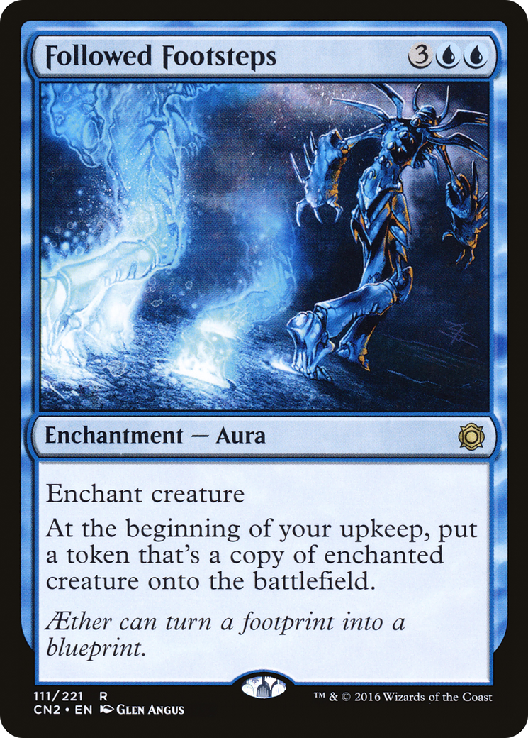 Followed Footsteps (CN2-111) - Conspiracy: Take the Crown Foil - Premium MTG Single from Wizards of the Coast - Just $1.40! Shop now at Game Crave Tournament Store