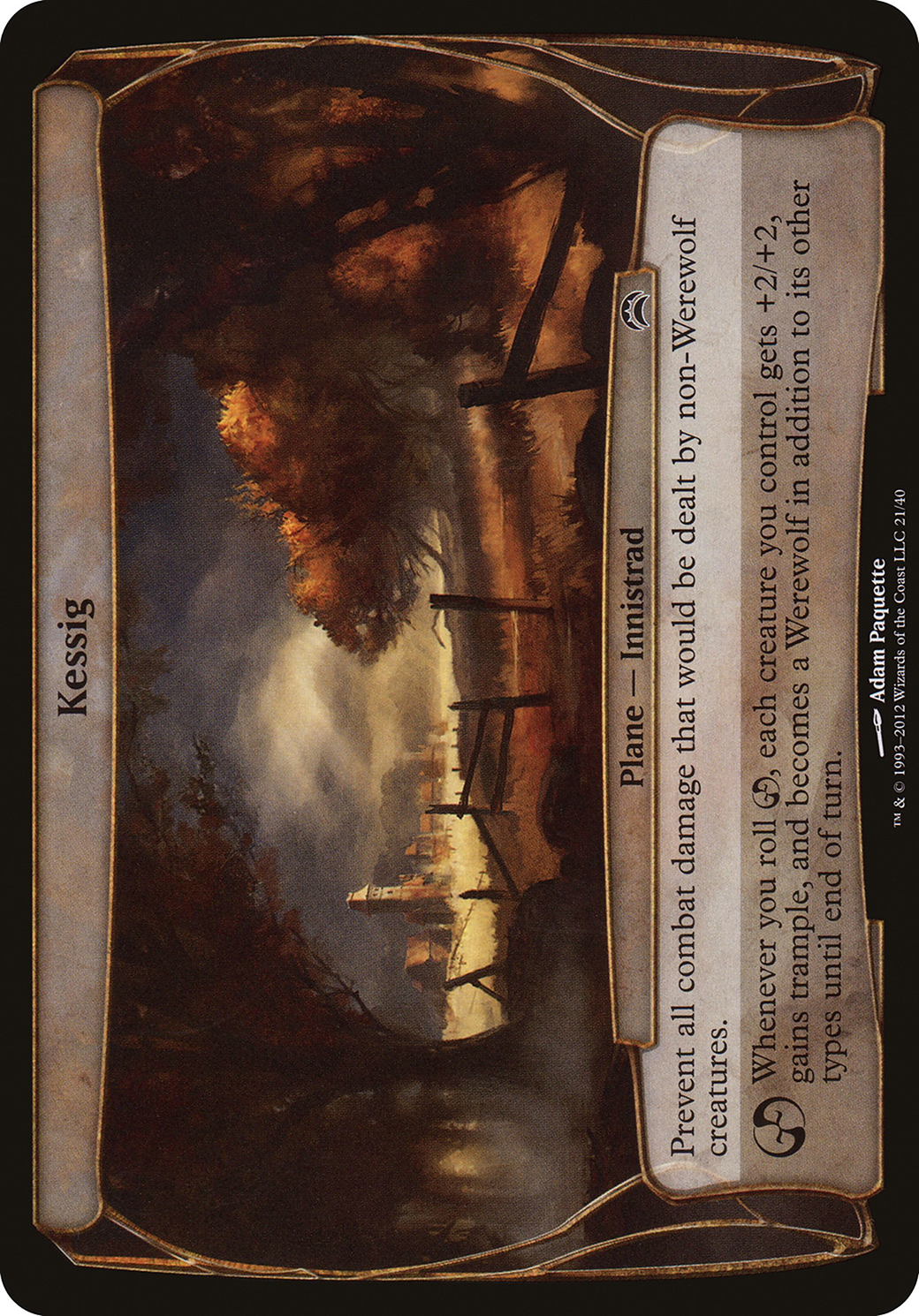 Kessig (OPC2-021) - Planechase 2012 Planes - Premium MTG Single from Wizards of the Coast - Just $0.91! Shop now at Game Crave Tournament Store