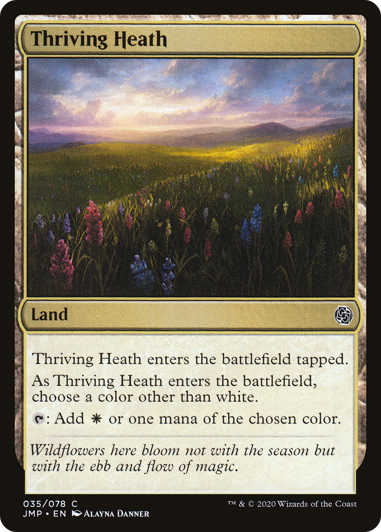 Thriving Heath (JMP-035) - Jumpstart - Premium MTG Single from Wizards of the Coast - Just $0.08! Shop now at Game Crave Tournament Store