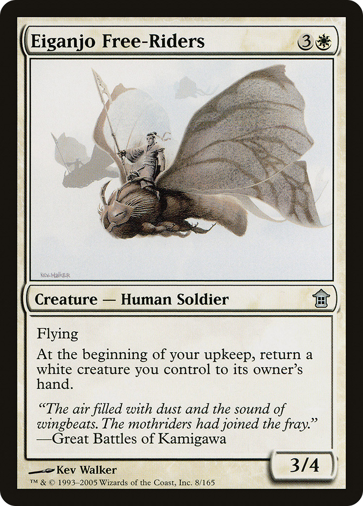 Eiganjo Free-Riders (SOK-008) - Saviors of Kamigawa - Premium MTG Single from Wizards of the Coast - Just $0.08! Shop now at Game Crave Tournament Store