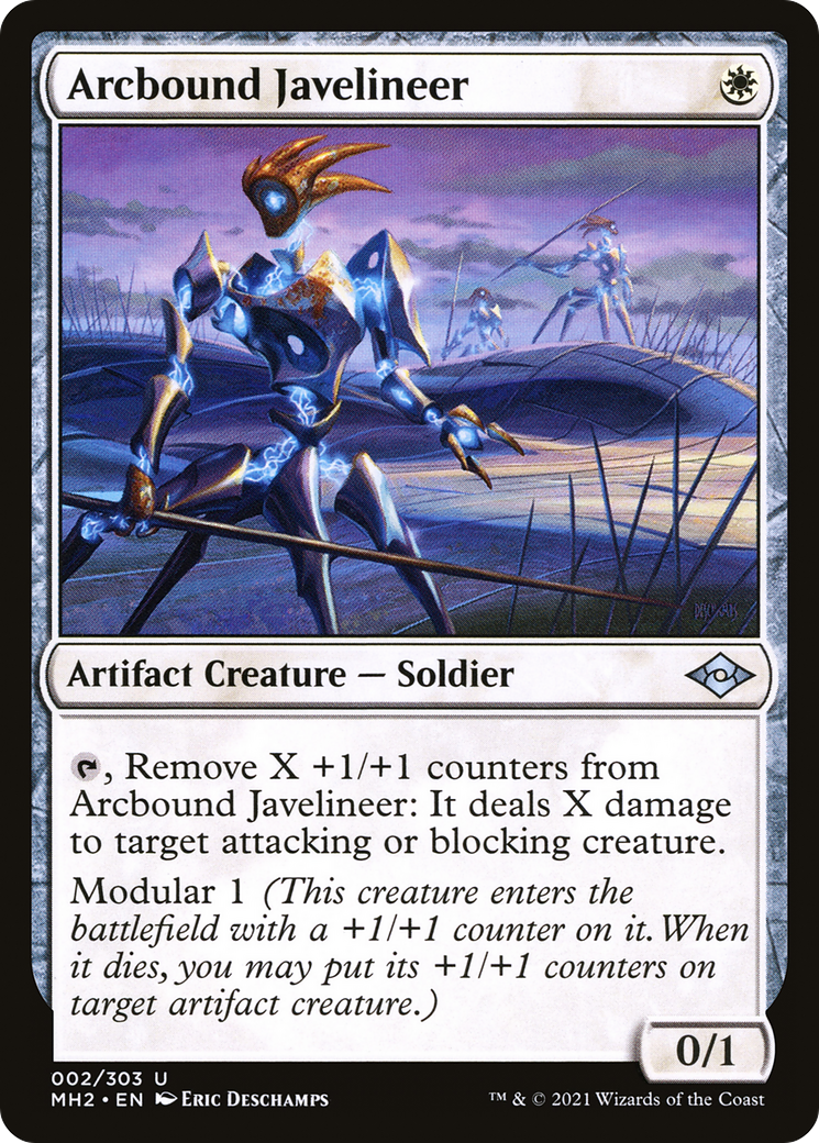 Arcbound Javelineer (MH2-002) - Modern Horizons 2 Foil - Premium MTG Single from Wizards of the Coast - Just $0.08! Shop now at Game Crave Tournament Store