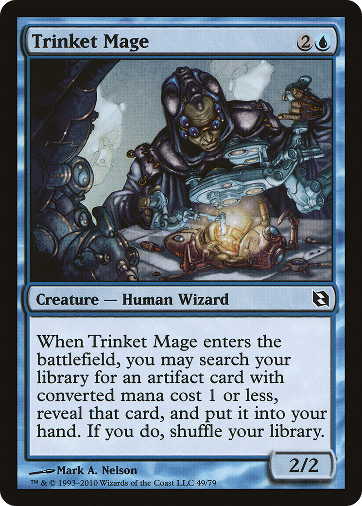 Trinket Mage (DDF-049) - Duel Decks: Elspeth vs. Tezzeret - Premium MTG Single from Wizards of the Coast - Just $0.08! Shop now at Game Crave Tournament Store