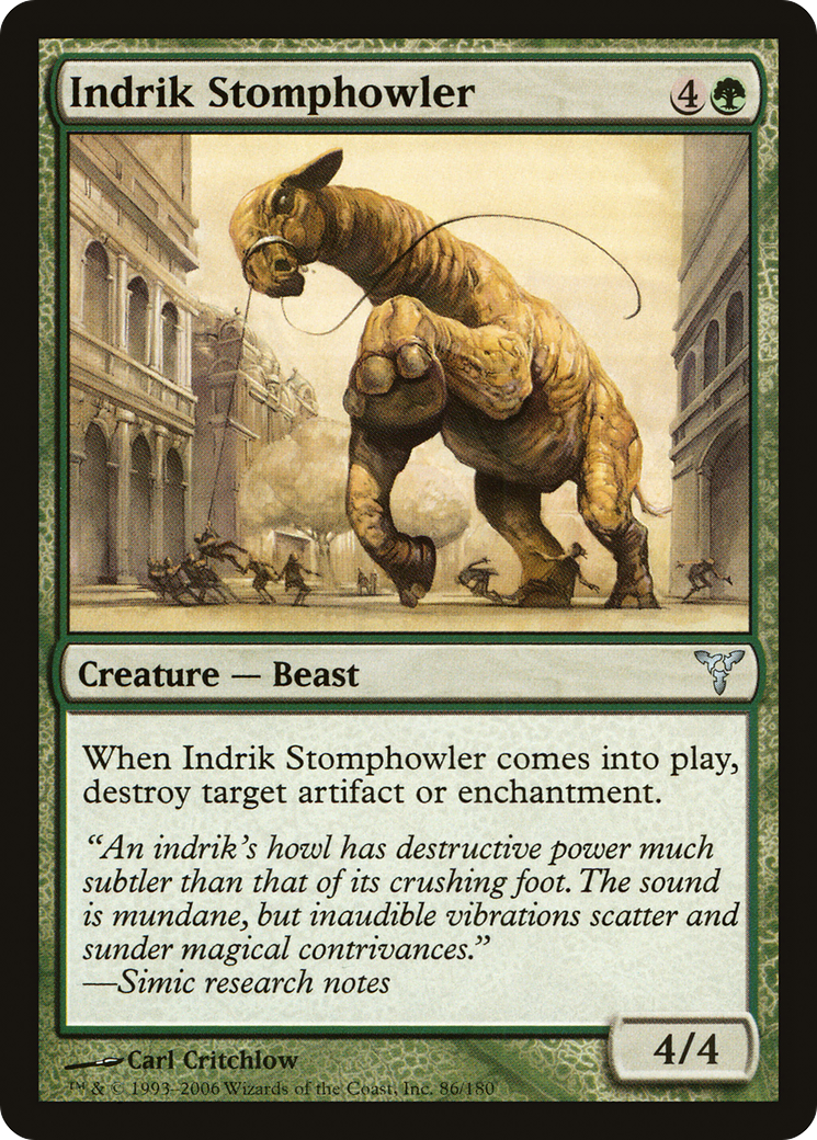 Indrik Stomphowler (DIS-086) - Dissension Foil - Premium MTG Single from Wizards of the Coast - Just $0.23! Shop now at Game Crave Tournament Store