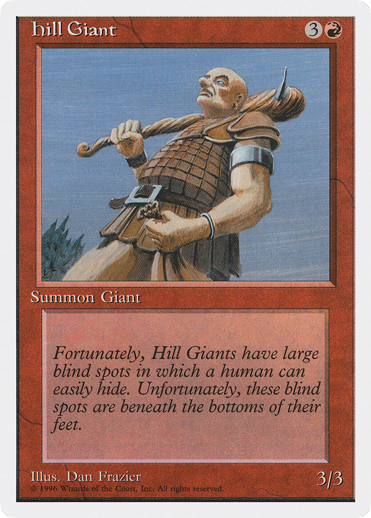 Hill Giant (ITP-033) - Introductory Two-Player Set - Premium MTG Single from Wizards of the Coast - Just $0.48! Shop now at Game Crave Tournament Store