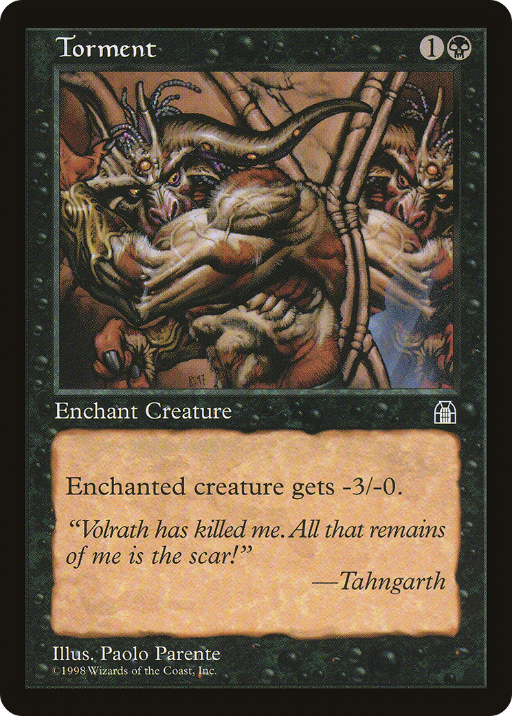 Torment (STH-073) - Stronghold - Premium MTG Single from Wizards of the Coast - Just $0.21! Shop now at Game Crave Tournament Store