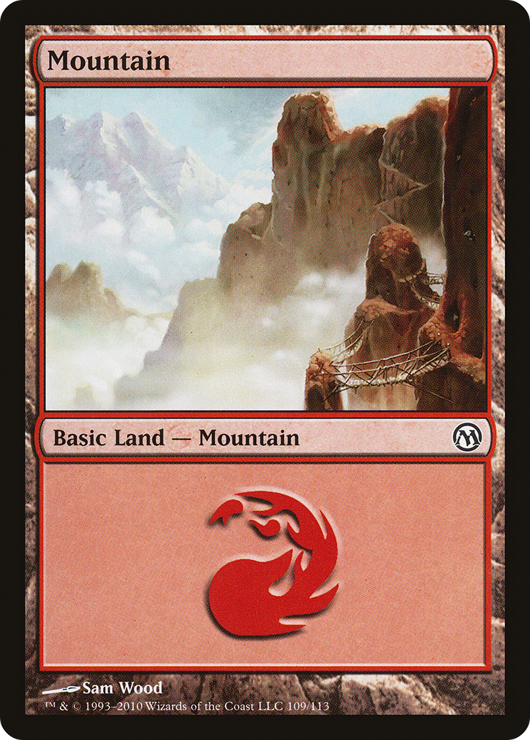 Mountain (DPA-109) - Duels of the Planeswalkers - Premium MTG Single from Wizards of the Coast - Just $0.25! Shop now at Game Crave Tournament Store