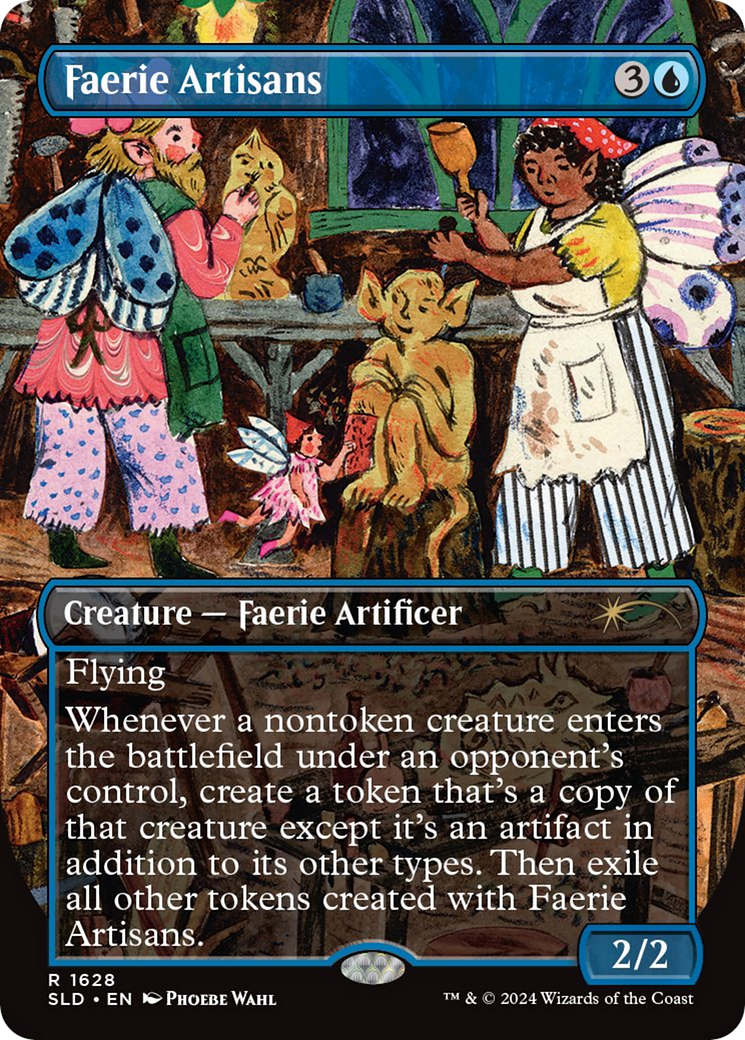 Faerie Artisans (SLD-1628) - Secret Lair Drop - Premium MTG Single from Wizards of the Coast - Just $2.85! Shop now at Game Crave Tournament Store