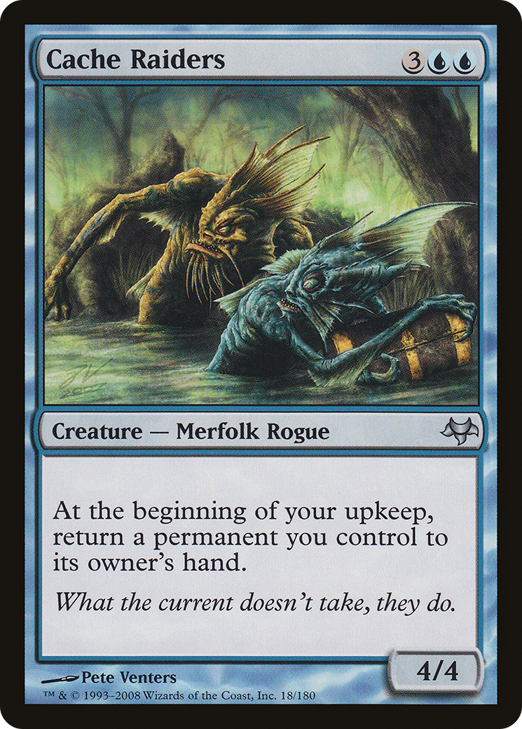 Cache Raiders (EVE-018) - Eventide - Premium MTG Single from Wizards of the Coast - Just $0.08! Shop now at Game Crave Tournament Store
