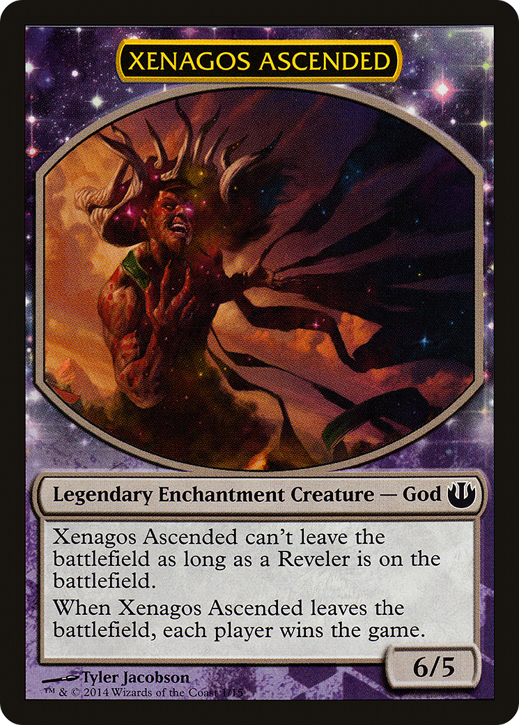 Xenagos Ascended (TDAG-001) - Defeat a God: (nyxtouched) - Premium MTG Single from Wizards of the Coast - Just $1.51! Shop now at Game Crave Tournament Store