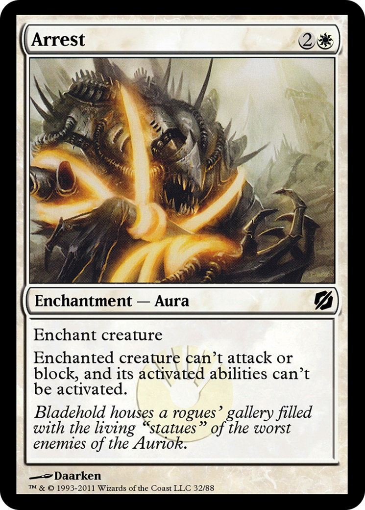 Arrest (TD2-032) - Duel Decks: Mirrodin Pure vs. New Phyrexia - Premium MTG Single from Wizards of the Coast - Just $0! Shop now at Game Crave Tournament Store