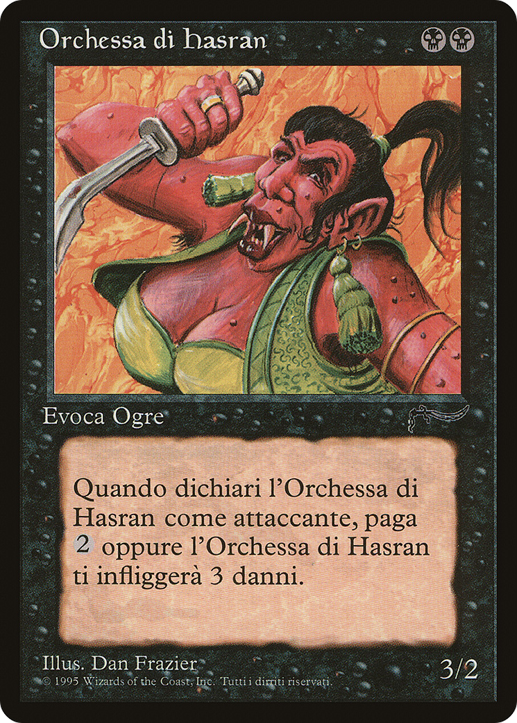 Hasran Ogress (RIN-053) - Rinascimento - Premium MTG Single from Wizards of the Coast - Just $0! Shop now at Game Crave Tournament Store