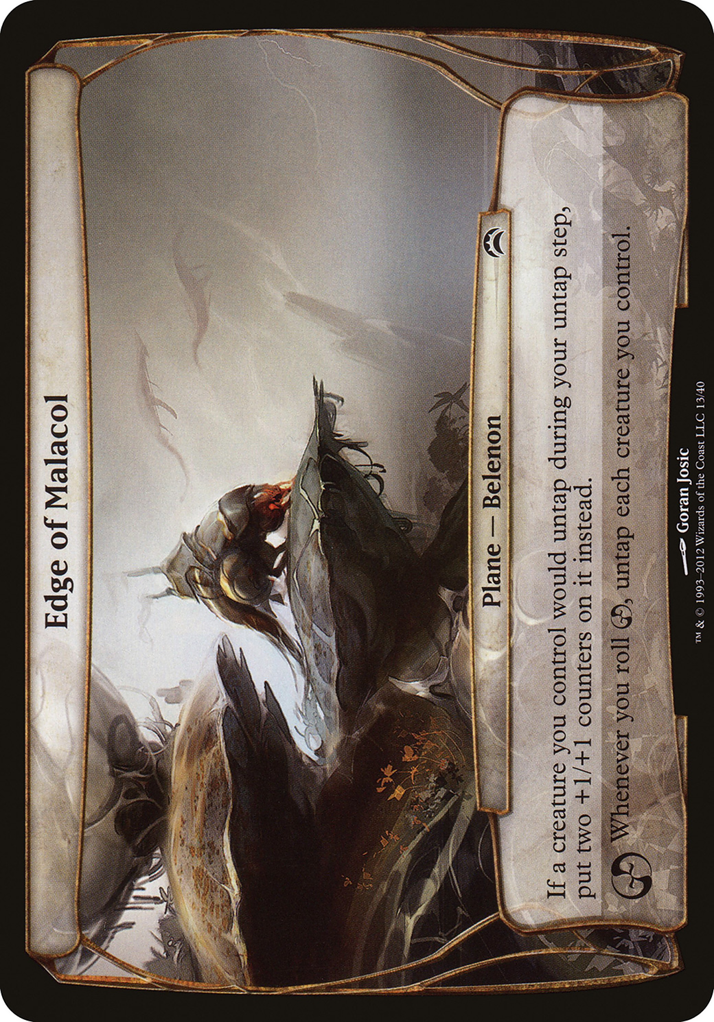 Edge of Malacol (OPC2-013) - Planechase 2012 Planes - Premium MTG Single from Wizards of the Coast - Just $1.78! Shop now at Game Crave Tournament Store