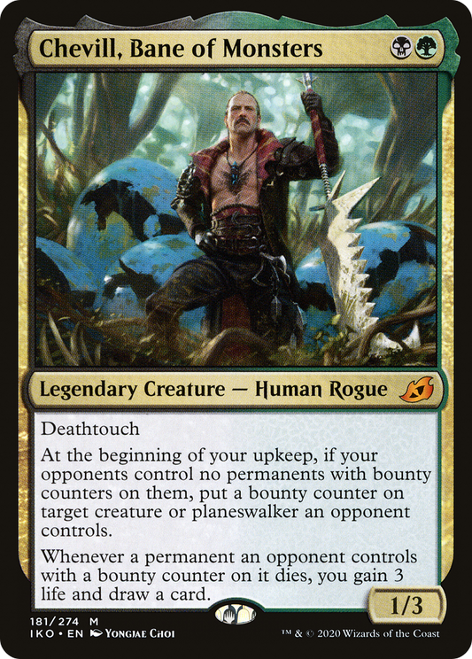 Chevill, Bane of Monsters (IKO-181) - Ikoria: Lair of Behemoths - Premium MTG Single from Wizards of the Coast - Just $0.70! Shop now at Game Crave Tournament Store
