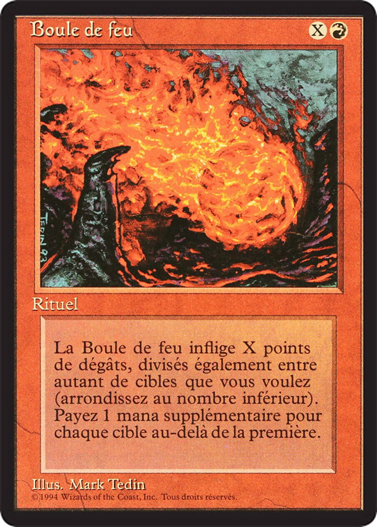 Fireball (FBB-150) - Foreign Black Border - Premium MTG Single from Wizards of the Coast - Just $5.60! Shop now at Game Crave Tournament Store