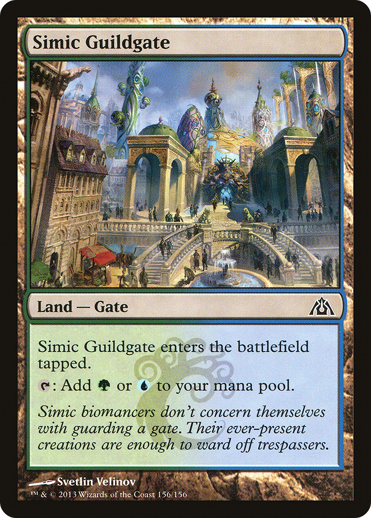 Simic Guildgate (DGM-156) - Dragon's Maze - Premium MTG Single from Wizards of the Coast - Just $0.08! Shop now at Game Crave Tournament Store