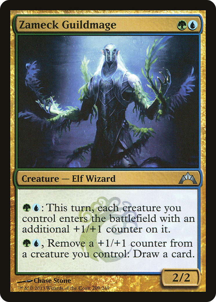 Zameck Guildmage (GTC-209) - Gatecrash - Premium MTG Single from Wizards of the Coast - Just $0.25! Shop now at Game Crave Tournament Store