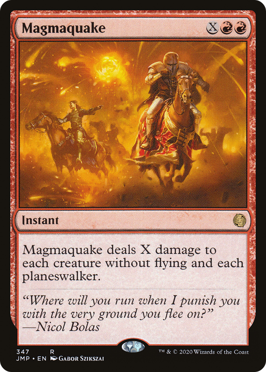 Magmaquake (JMP-347) - Jumpstart - Premium MTG Single from Wizards of the Coast - Just $0.08! Shop now at Game Crave Tournament Store