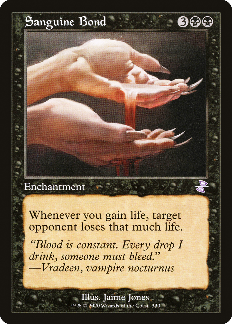Sanguine Bond (TSR-330) - Time Spiral Remastered Foil - Premium MTG Single from Wizards of the Coast - Just $20.79! Shop now at Game Crave Tournament Store