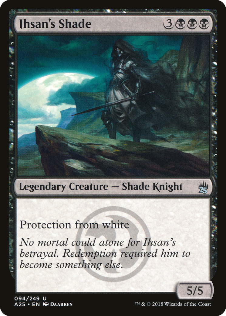 Ihsan's Shade (A25-094) - Masters 25 Foil - Premium MTG Single from Wizards of the Coast - Just $0.08! Shop now at Game Crave Tournament Store