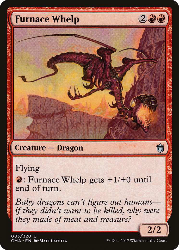 Furnace Whelp (CMA-083) - Commander Anthology - Premium MTG Single from Wizards of the Coast - Just $0.08! Shop now at Game Crave Tournament Store