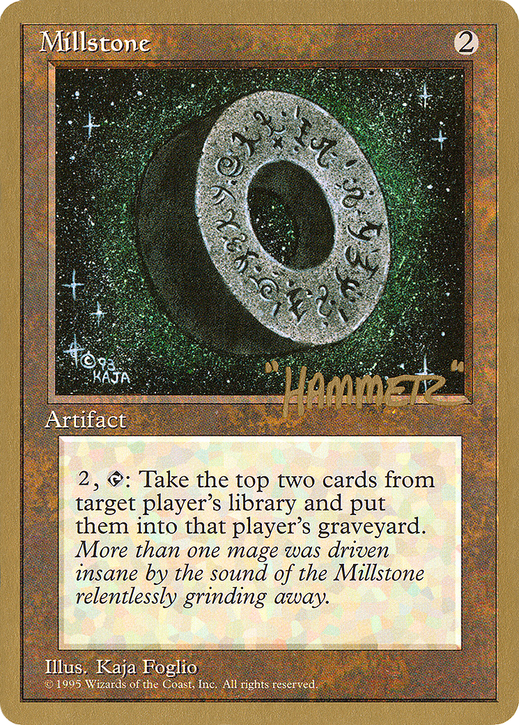 Millstone (PTC-SHR336) - Pro Tour Collector Set - Premium MTG Single from Wizards of the Coast - Just $0.18! Shop now at Game Crave Tournament Store