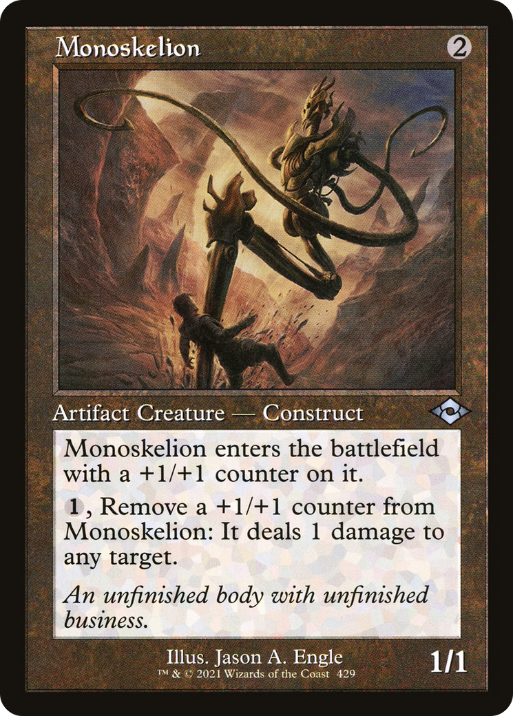 Monoskelion (MH2-429) - Modern Horizons 2 Foil - Premium MTG Single from Wizards of the Coast - Just $0.25! Shop now at Game Crave Tournament Store