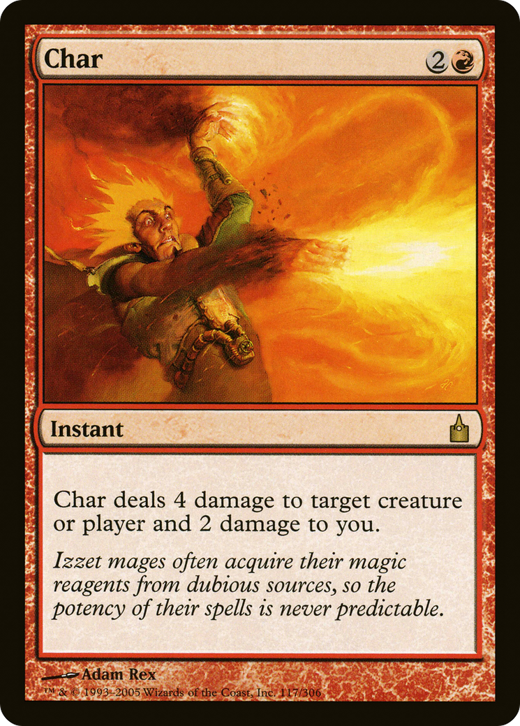 Char (RAV-117) - Ravnica: City of Guilds - Premium MTG Single from Wizards of the Coast - Just $0.08! Shop now at Game Crave Tournament Store
