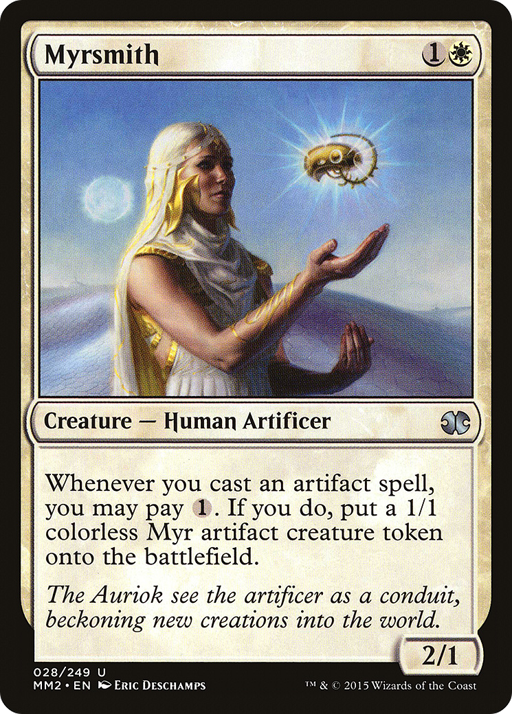 Myrsmith (MM2-028) - Modern Masters 2015 - Premium MTG Single from Wizards of the Coast - Just $0.25! Shop now at Game Crave Tournament Store