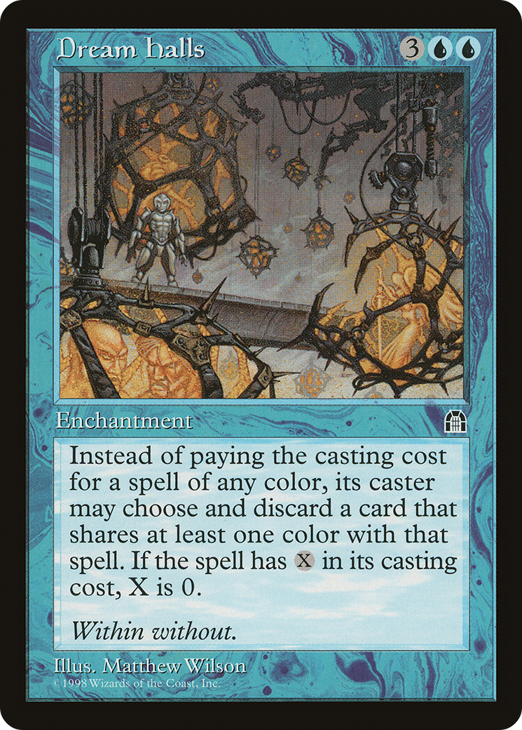 Dream Halls (STH-028) - Stronghold - Premium MTG Single from Wizards of the Coast - Just $20.75! Shop now at Game Crave Tournament Store