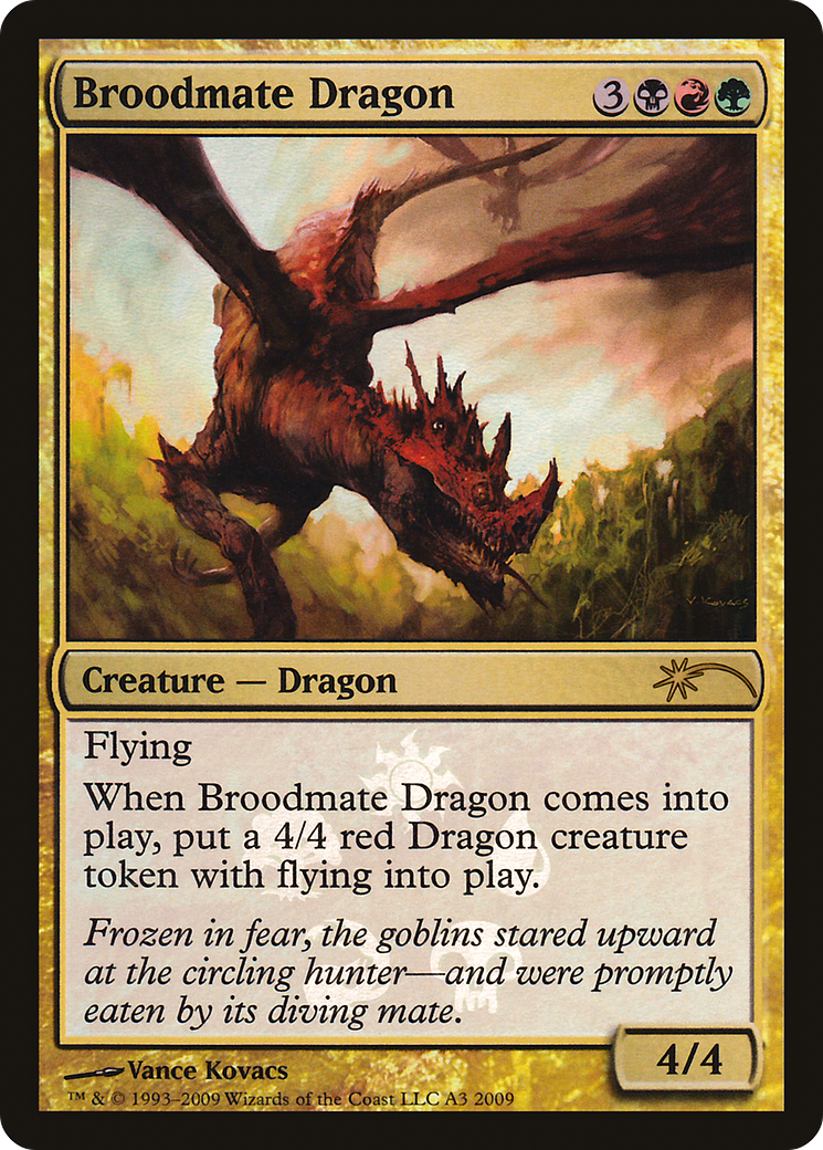 Broodmate Dragon (PRES-0A3) - Resale Promos Foil - Premium MTG Single from Wizards of the Coast - Just $0.44! Shop now at Game Crave Tournament Store