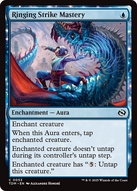 Ringing Strike Mastery (TDM-053) - Tarkir: Dragonstorm Foil - Premium MTG Single from Wizards of the Coast - Just $0.09! Shop now at Game Crave Tournament Store