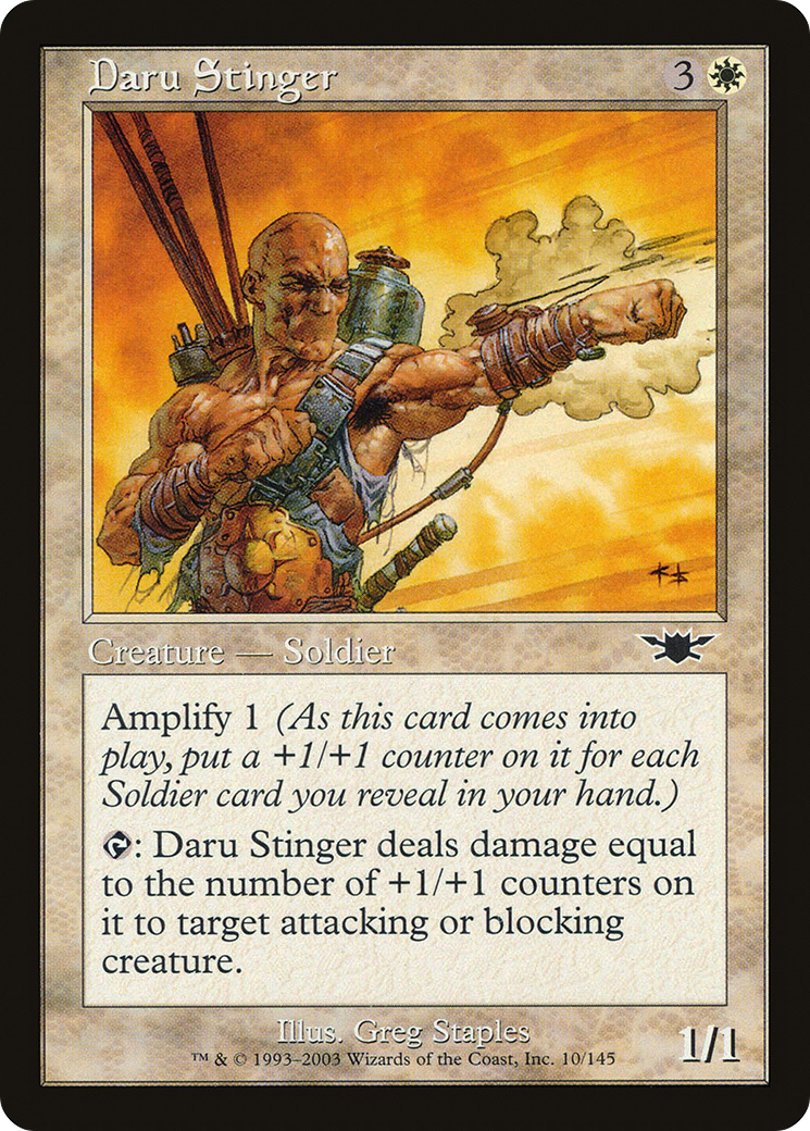 Daru Stinger (LGN-010) - Legions Foil - Premium MTG Single from Wizards of the Coast - Just $0.08! Shop now at Game Crave Tournament Store
