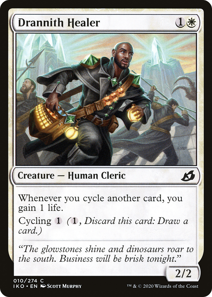 Drannith Healer (IKO-010) - Ikoria: Lair of Behemoths Foil - Premium MTG Single from Wizards of the Coast - Just $0.08! Shop now at Game Crave Tournament Store
