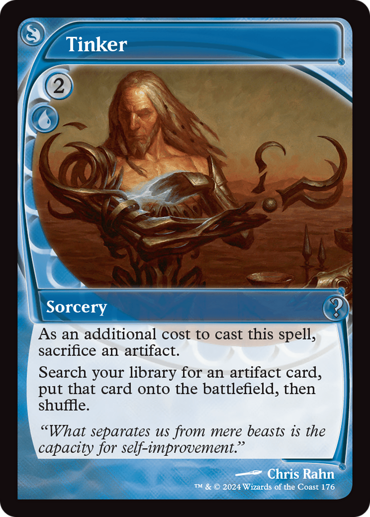 Tinker (MB2-176) - Mystery Booster 2 - Premium MTG Single from Wizards of the Coast - Just $1.81! Shop now at Game Crave Tournament Store