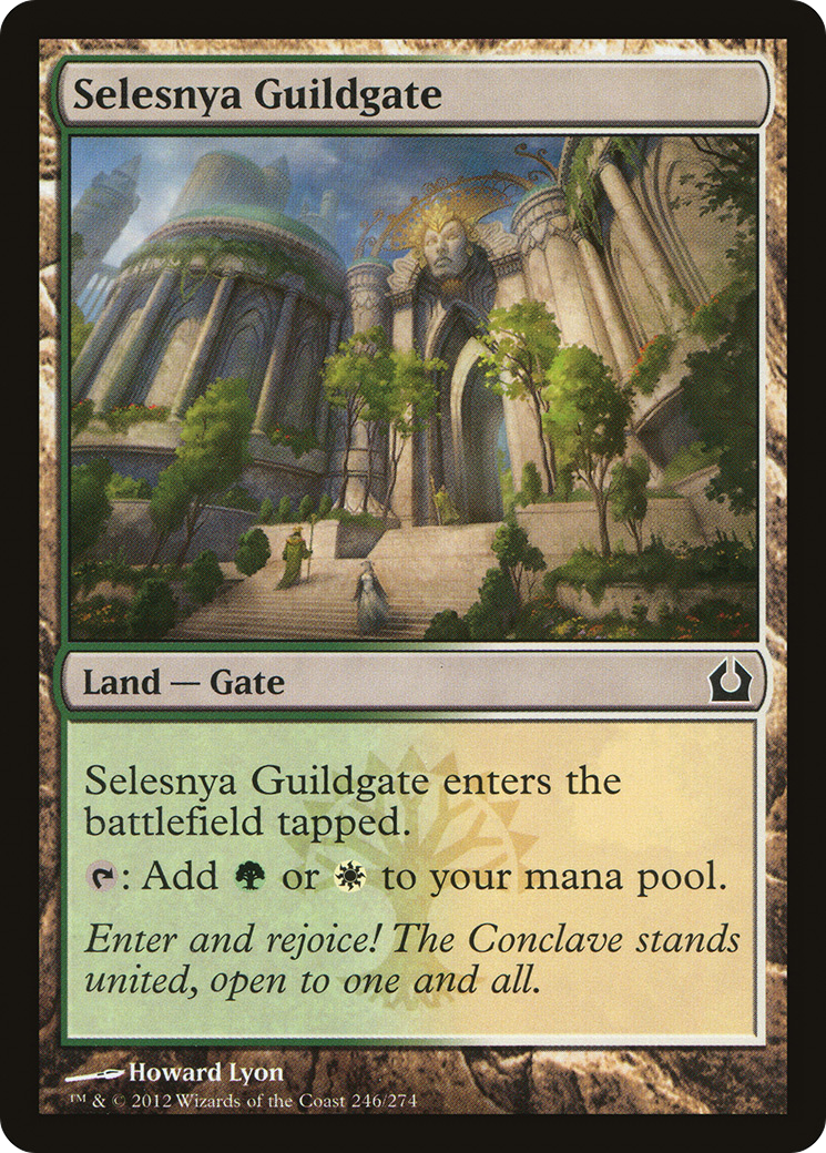 Selesnya Guildgate (RTR-246) - Return to Ravnica - Premium MTG Single from Wizards of the Coast - Just $0.08! Shop now at Game Crave Tournament Store